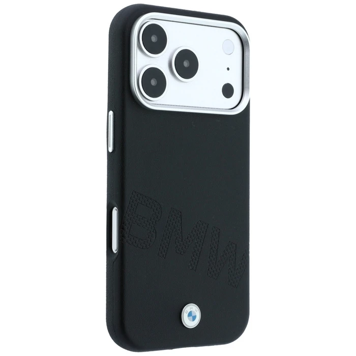 BMW Sign Inclined Deboss Letters MagSafe Apple iPhone 18 Pro Max / 17 Pro Max black