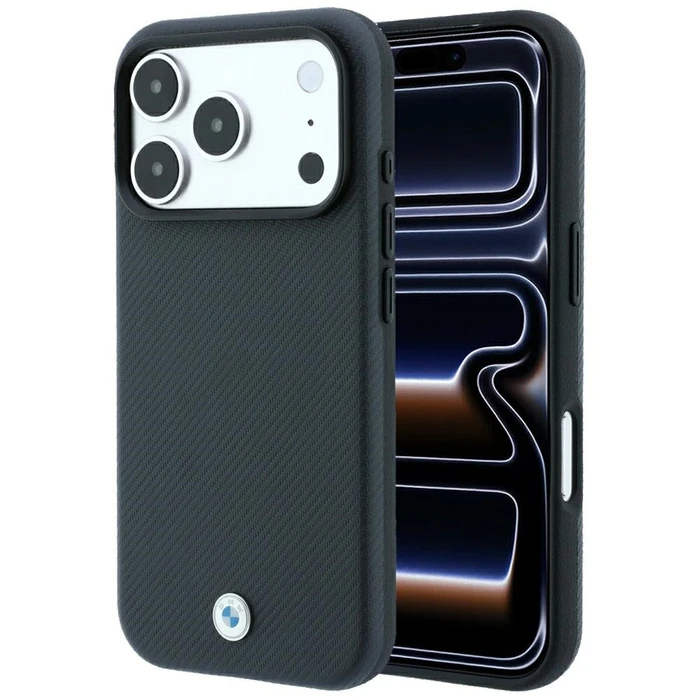 BMW Sign Kevlar Metal Logo MagSafe Apple iPhone 18 Pro Max/ 17 Pro Max anthracite