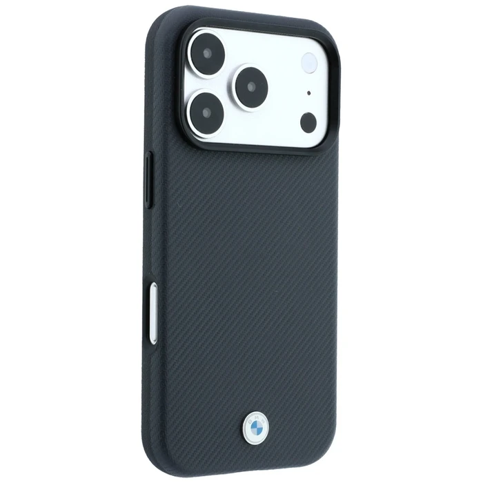 BMW Sign Kevlar Metal Logo MagSafe Apple iPhone 18 Pro Max/ 17 Pro Max anthracite