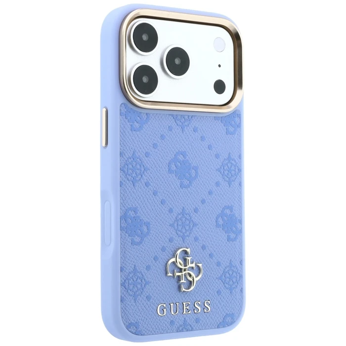 Guess Peony 4G Small Logo MagSafe Apple iPhone 18 Pro / 17 Pro light blue