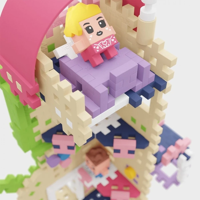 Τουβλάκια Blocks Waffle Mini Marioinex Princess Tower Fantasy
