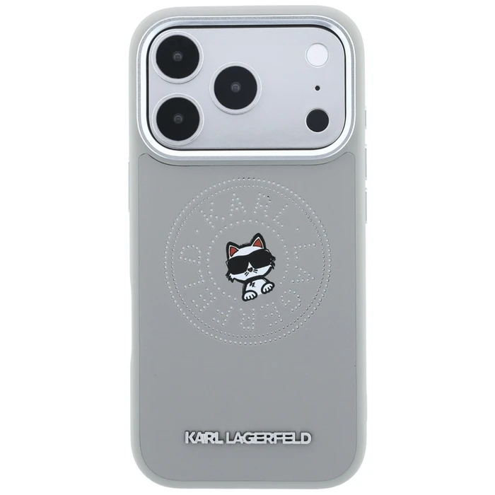 Karl Lagerfeld Point & Choupette Sketch MagSafe Apple iPhone 18 Pro / 17 Pro grey