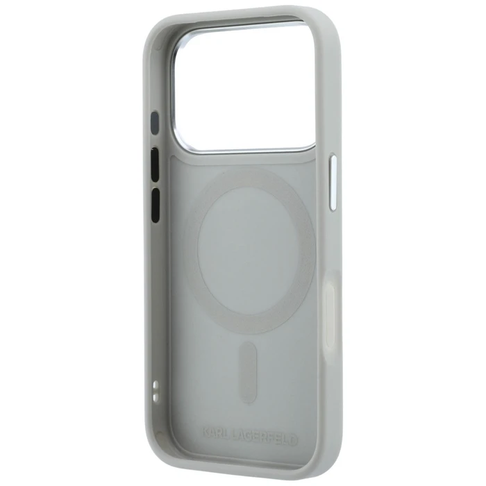 Karl Lagerfeld Point & Choupette Sketch MagSafe Apple iPhone 18 Pro / 17 Pro grey