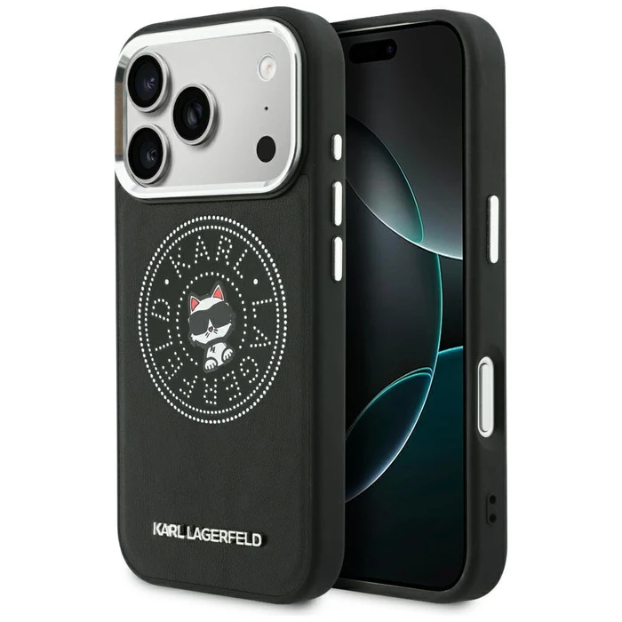 Karl Lagerfeld Point & Choupette Sketch MagSafe Apple iPhone 18 Pro Max / 17 Pro Max black