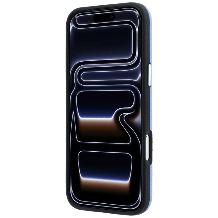 Karl Lagerfeld Smooth Big Resin Signature Logo Apple iPhone 18 Pro / 17 Pro blue