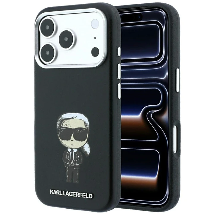 Karl Lagerfeld Smooth Ikonik Sketch MagSafe Apple iPhone 18 Pro Max / 17 Pro Max black