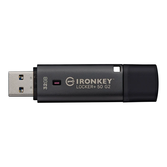 Kingston USB flash drive IronKey Locker Plus 50 G2 32 GB black