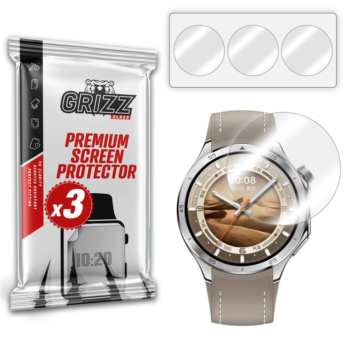GrizzGlass Hydrofilm Hydrogel Film for Oppo Watch X2