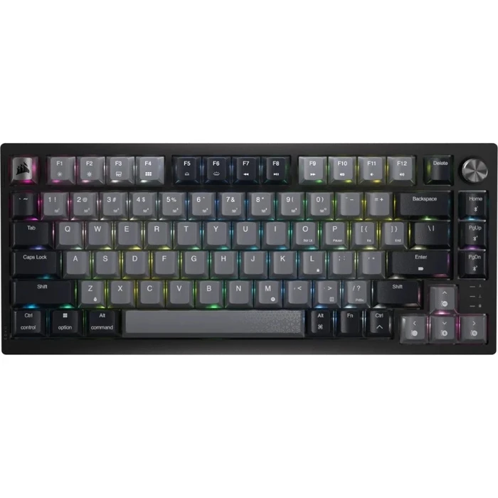 Gaming Πληκτρολόγιο Ασύρματο Corsair K65 Plus 75% Rgb