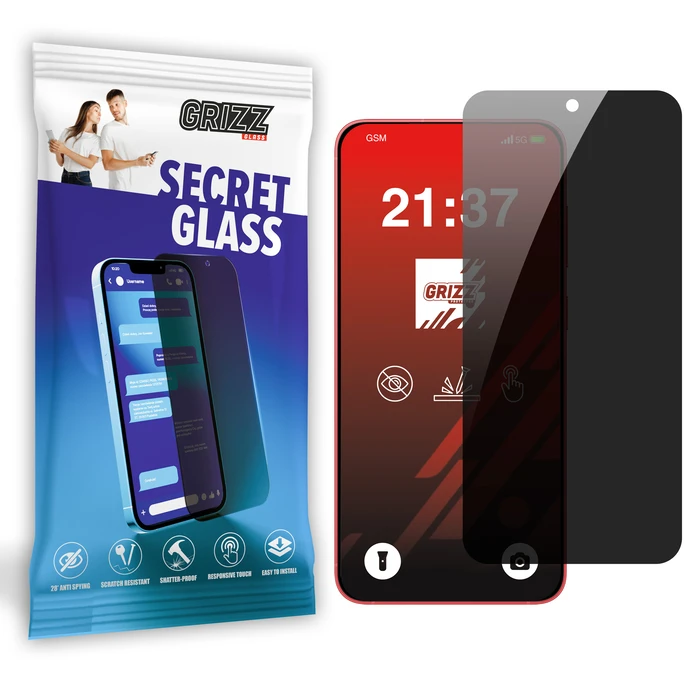 GrizzGlass SecretGlass Matte Privacy Glass for Hammer Ventus 5G