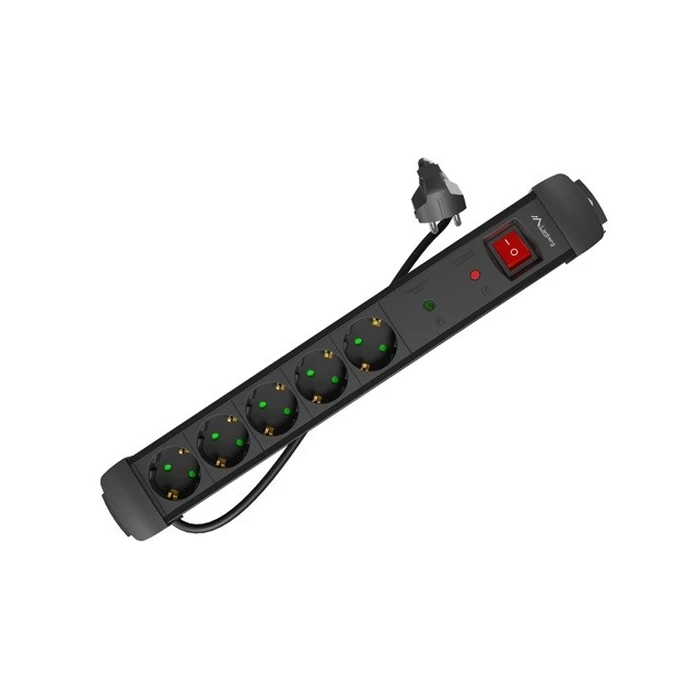 Πολύπριζο Lanberg 3.0m 5x230 Sc Sp1-05f-0300-B