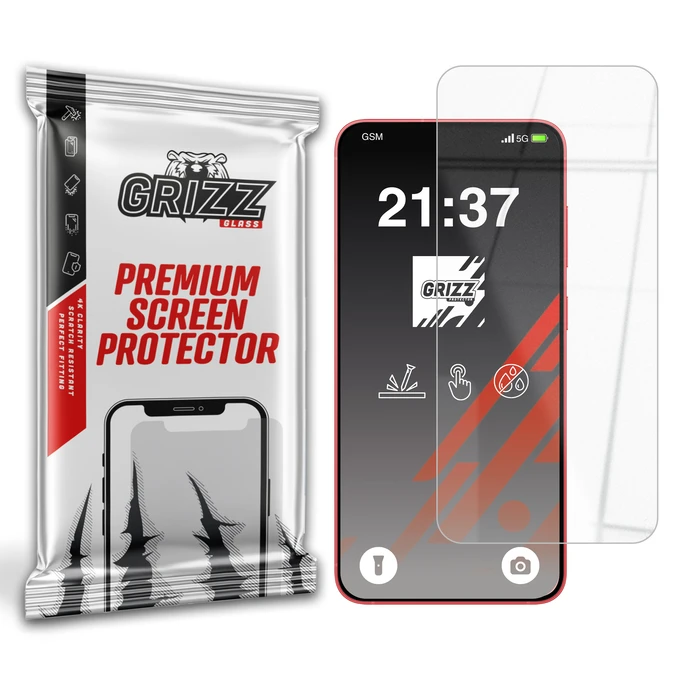 GrizzGlass HybridGlass Hybrid Glass for Oppo Reno 16 Pro