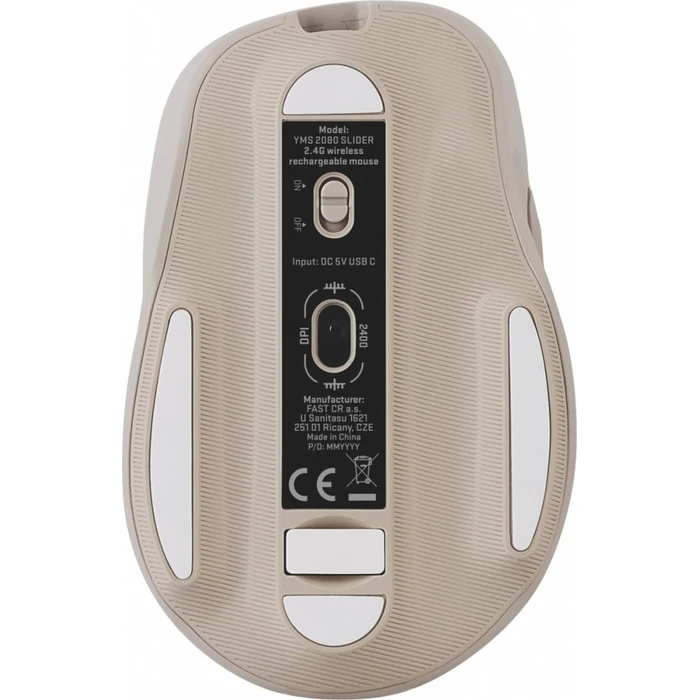 Ποντίκι Ασύρματο Yenkee 2.4ghz Rechargeable 6 Buttons 2400dpi 45