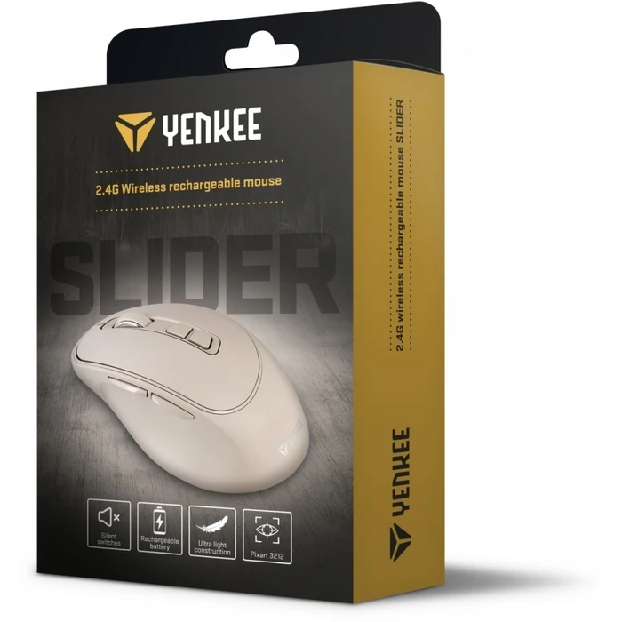 Ποντίκι Ασύρματο Yenkee 2.4ghz Rechargeable 6 Buttons 2400dpi 45