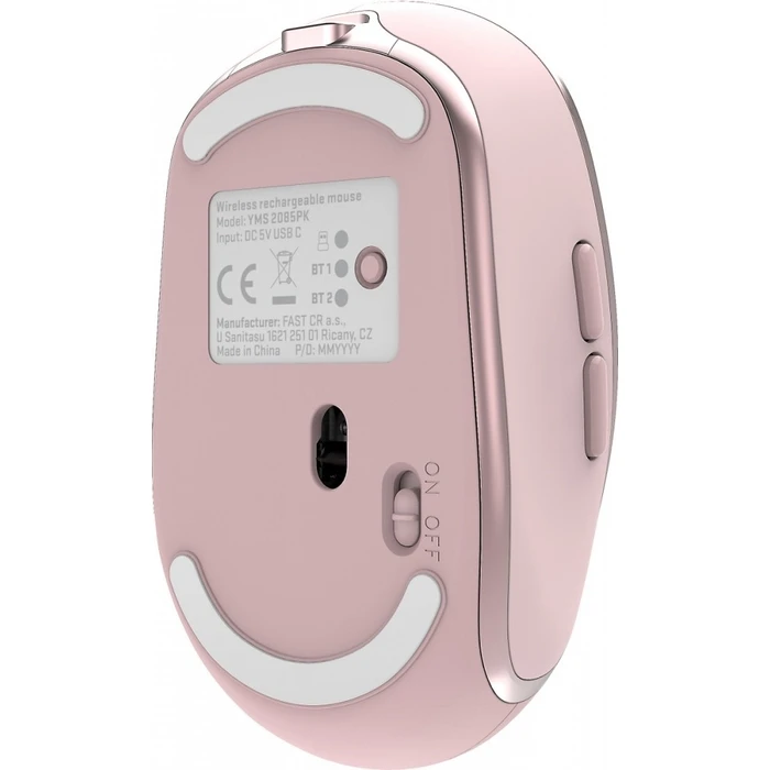 Ποντίκι Ασύρματο Yenkee Dual Wifi+Bluetooth 2400dpi Battery