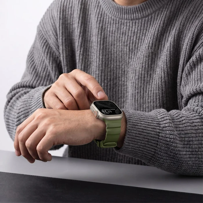 Tech-Protect Motion Apple Watch 8 / 9 / 10 / 11 / 12 / SE / Ultra 44/45/46/49 mm Tactical Green