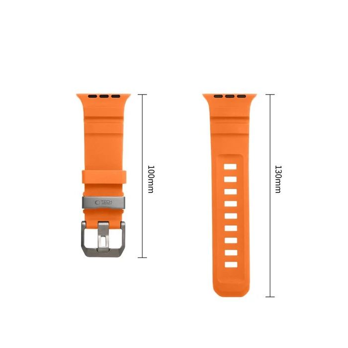 Tech-Protect Motion Apple Watch 8 / 9 / 10 / 11 / 12 / SE / Ultra 44/45/46/49 mm Signal Orange