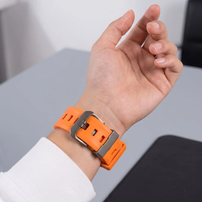 Tech-Protect Motion Apple Watch 8 / 9 / 10 / 11 / 12 / SE / Ultra 44/45/46/49 mm Signal Orange