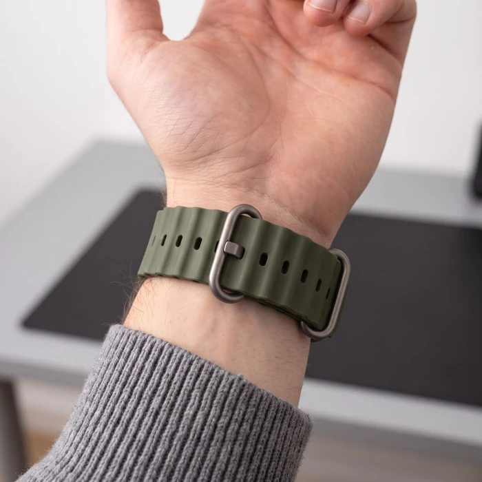 Tech-Protect Iconband Pro Apple Watch 8 / 9 / 10 / 11 / 12 / SE / Ultra 44/45/46/49 mm Military Green