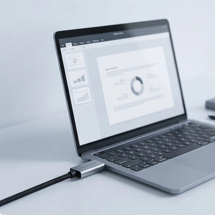 Tech-Protect Ultraboost Cable USB-C / HDMI 2.1 8K 60Hz 300cm Iron Grey