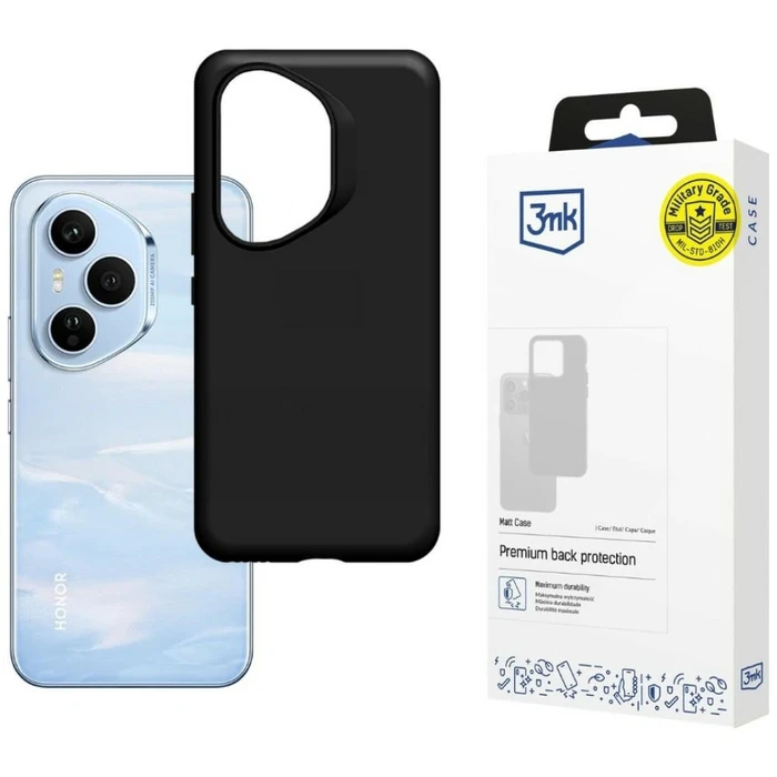 3MK Matt Case Honor 400 Pro black