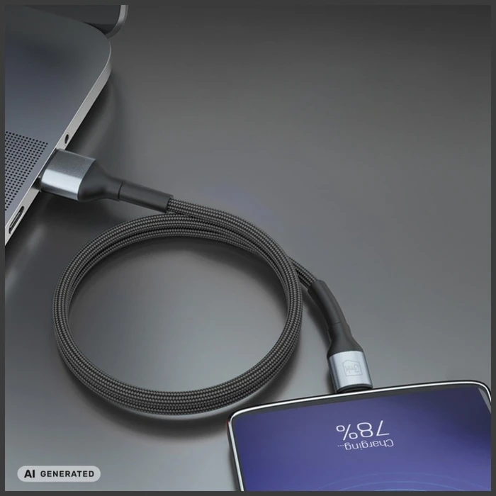 3MK Hyper Cable N-SERIES USB-A to MicroUSB 50cm QC 3.0 5V/2A 10W black