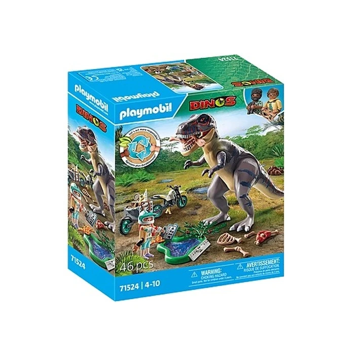 Playmobil Figures Set Dinos 71524 T-Rex Trace And Tracker