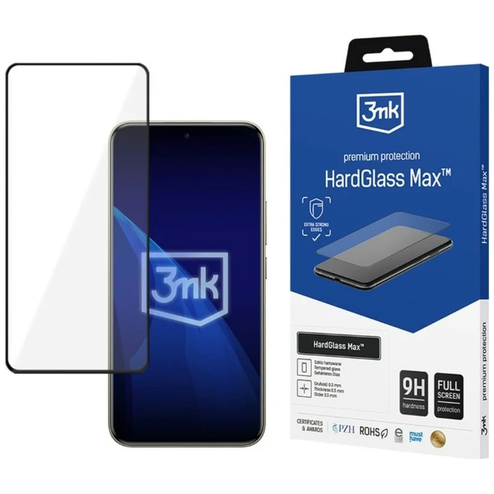 3MK HardGlass Max Redmi Note 15 Pro+ Plus 5G black