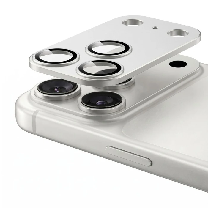 Tech-Protect Camfull Fit+ Apple iPhone 18 Pro Max Silver