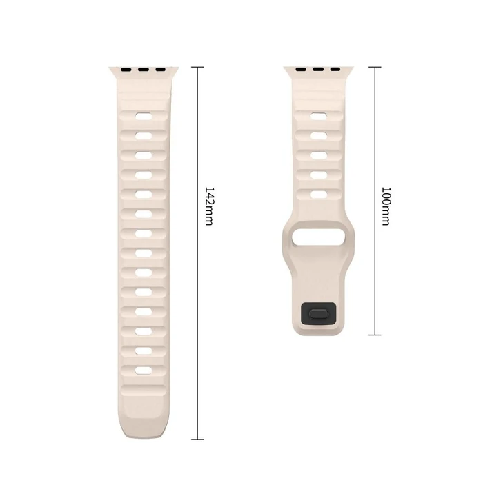 Tech-Protect Silicone Line Apple Watch 8 / 9 / 10 / 11 / 12 / SE / Ultra 44/45/46/49 mm Stone