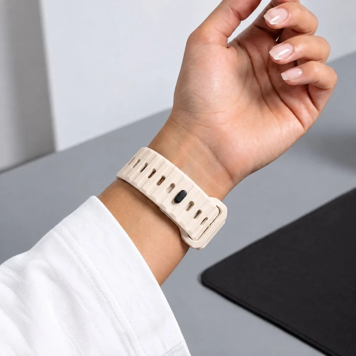 Tech-Protect Silicone Line Apple Watch 8 / 9 / 10 / 11 / 12 / SE / Ultra 44/45/46/49 mm Stone