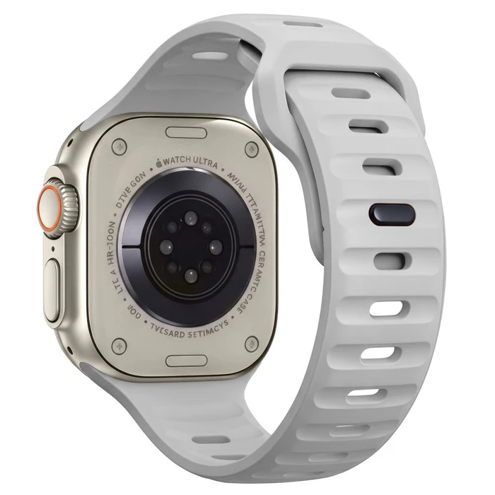 Tech-Protect Silicone Line Apple Watch 8 / 9 / 10 / 11 / 12 / SE / Ultra 44/45/46/49 mm Lunar Grey