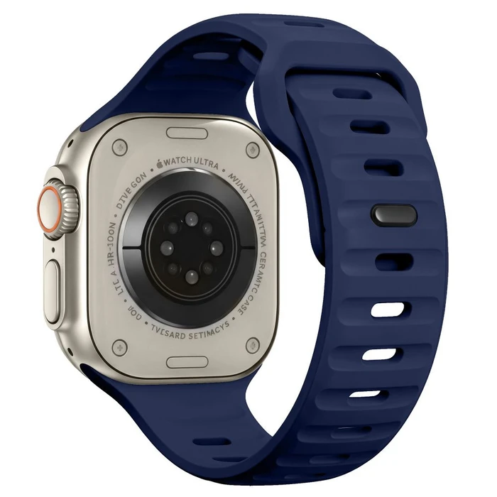 Tech-Protect Silicone Line Apple Watch 8 / 9 / 10 / 11 / 12 / SE / Ultra 44/45/46/49 mm Atlantic Blue