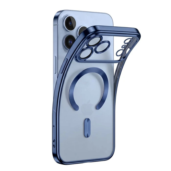 Tech-Protect Magflex MagSafe Apple iPhone 17 Pro Max / 18 Pro Max Shiny Light Blue