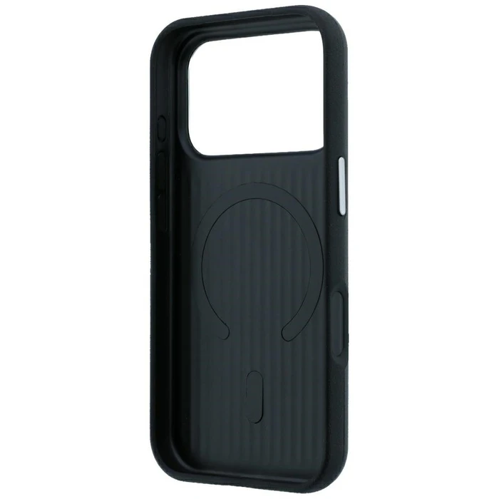 Mercedes Leather Semi Wrap Iconic Line MagSafe Apple iPhone 18 Pro / 17 Pro black