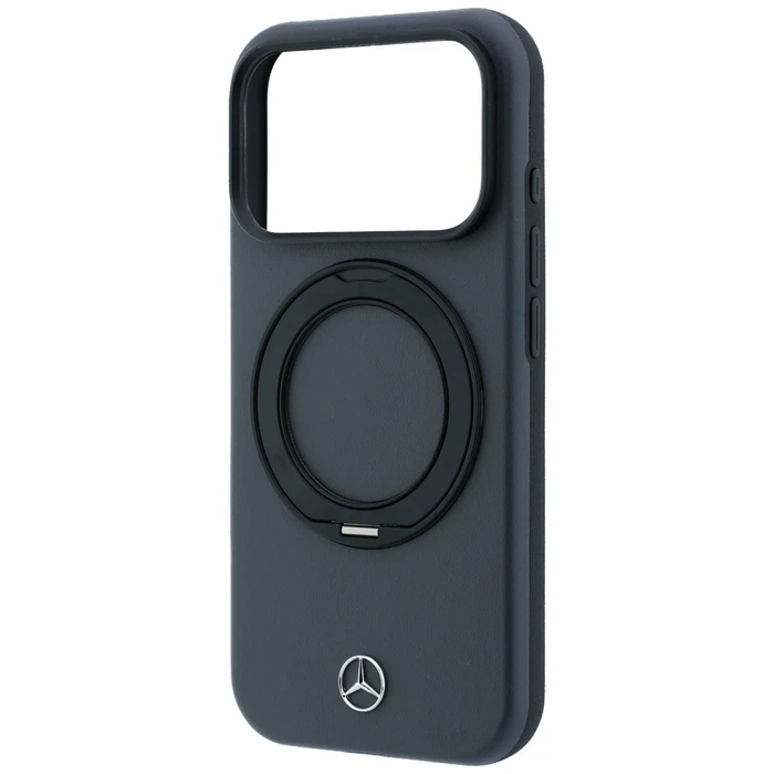 Mercedes Leather with Ring Stand MagSafe Apple iPhone 18 Pro / 17 Pro anthracite
