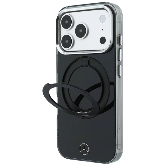Mercedes Ring Stand Iconic Logo MagSafe Apple iPhone 18 Pro / 17 Pro black