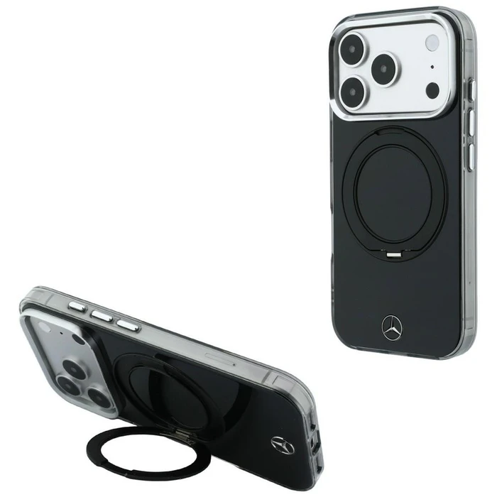 Mercedes Ring Stand Iconic Logo MagSafe Apple iPhone 18 Pro Max / 17 Pro Max black