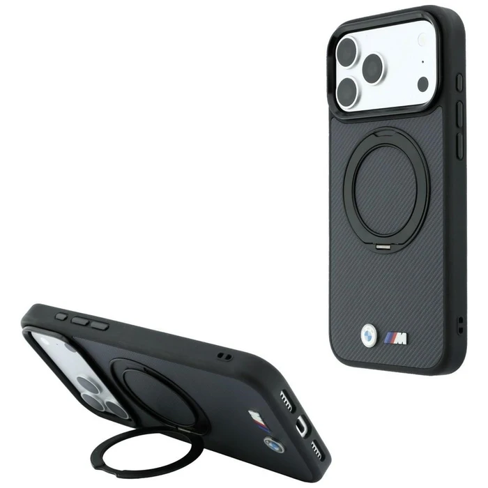 BMW Kevlar Ring Stand 360 MagSafe Apple iPhone 18 Pro Max / 17 Pro Max anthracite