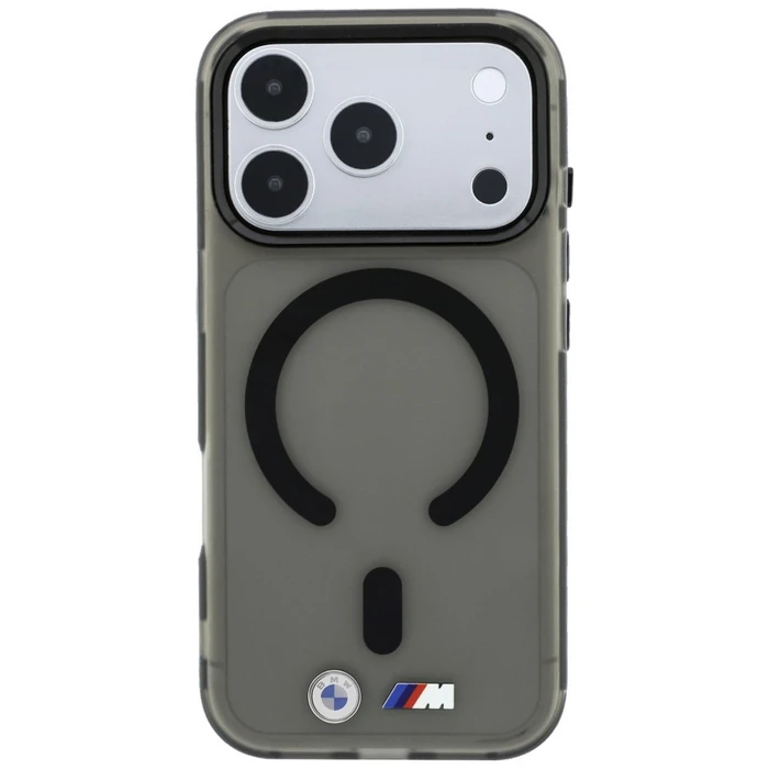 BMW M IML Frosted Metal Logo & Trims MagSafe Apple iPhone 18 Pro / 17 Pro black