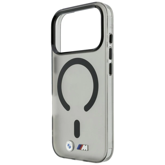 BMW M IML Frosted Metal Logo & Trims MagSafe Apple iPhone 18 Pro / 17 Pro black