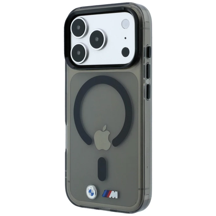 BMW M IML Glossy Metal Logo & Trims MagSafe Apple iPhone 18 Pro Max / 17 Pro Max black