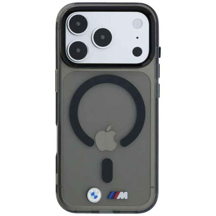 BMW M IML Glossy Metal Logo & Trims MagSafe Apple iPhone 18 Pro Max / 17 Pro Max black