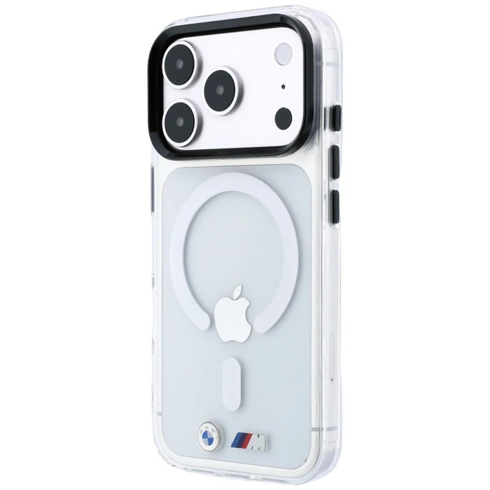BMW M IML Glossy Metal Logo & Trims MagSafe Apple iPhone 18 Pro Max / 17 Pro Max clear