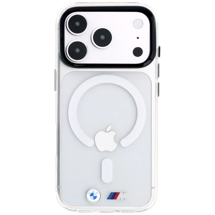 BMW M IML Glossy Metal Logo & Trims MagSafe Apple iPhone 18 Pro Max / 17 Pro Max clear