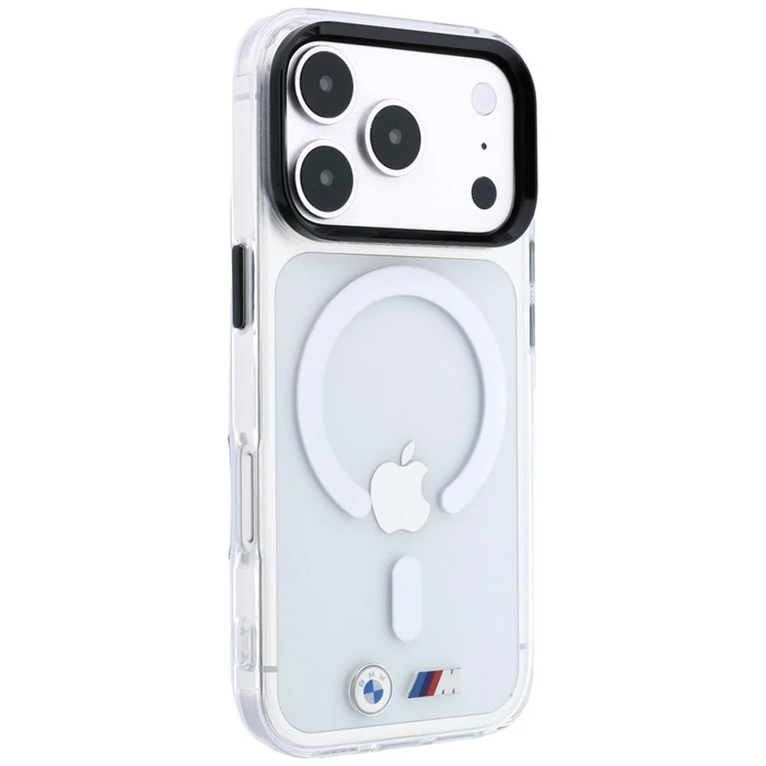 BMW M IML Glossy Metal Logo & Trims MagSafe Apple iPhone 18 Pro Max / 17 Pro Max clear