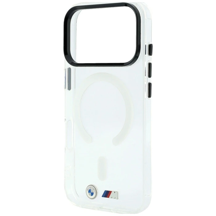 BMW M IML Glossy Metal Logo & Trims MagSafe Apple iPhone 18 Pro Max / 17 Pro Max clear