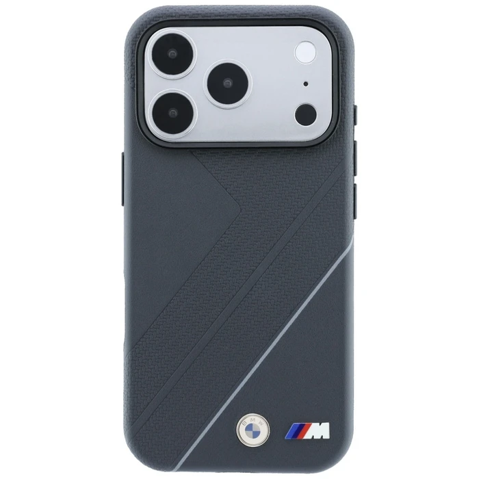 BMW M Tire Track with Silver Line MagSafe Apple iPhone 18 Pro / 17 Pro anthracite