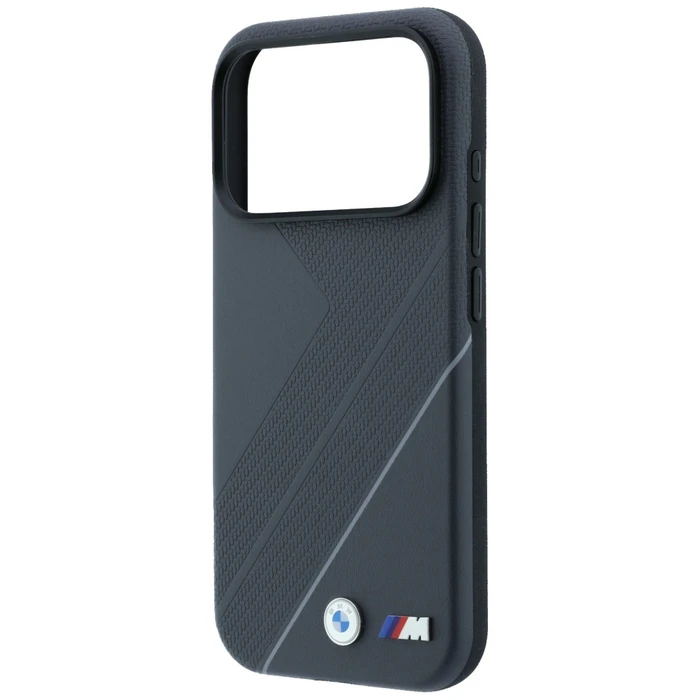 BMW M Tire Track with Silver Line MagSafe Apple iPhone 18 Pro / 17 Pro anthracite