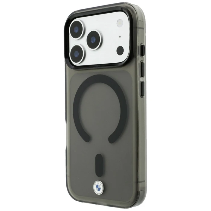 BMW M IML Frosted Metal Logo & Trims MagSafe Apple iPhone 18 Pro / 17 Pro black